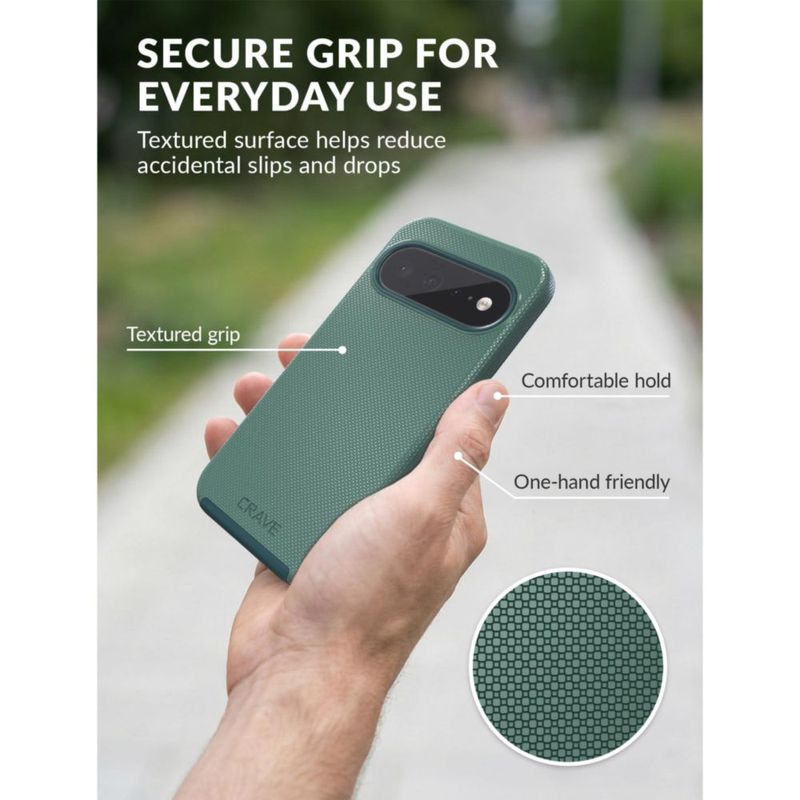 Funda Crave Pixel 11 Verde Bosque Pixelsnap