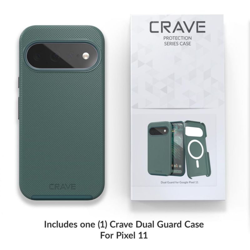 Funda Crave Pixel 11 Verde Bosque Pixelsnap