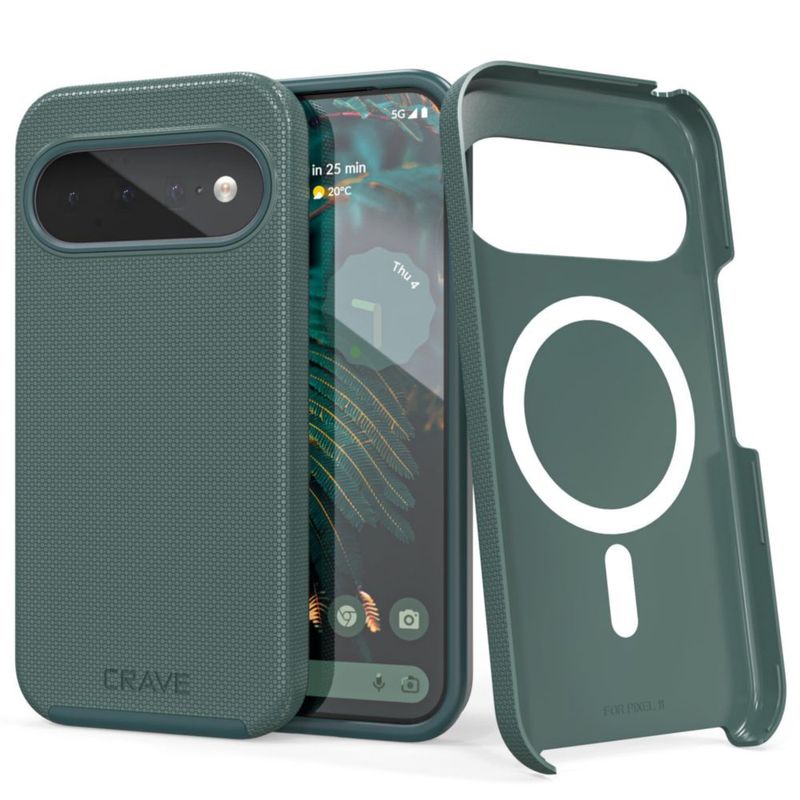 Funda Crave Pixel 11 Verde Bosque Pixelsnap