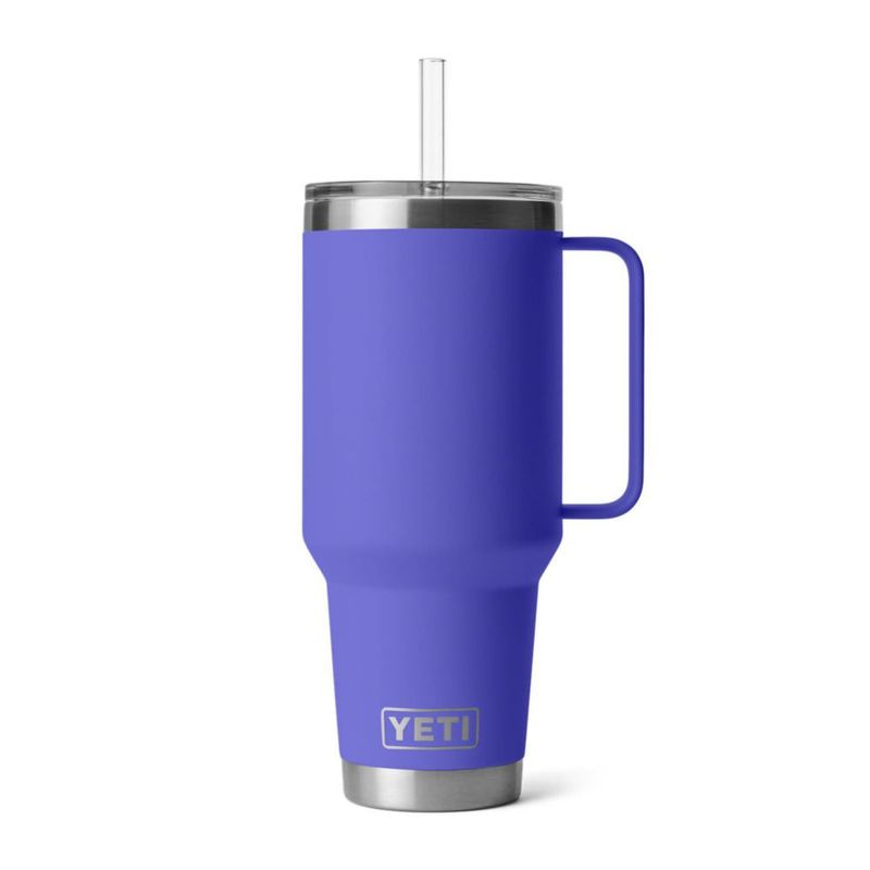 Taza YETI Rambler de 125 litros con tapa de pajita con aislamiento al vacío color violeta