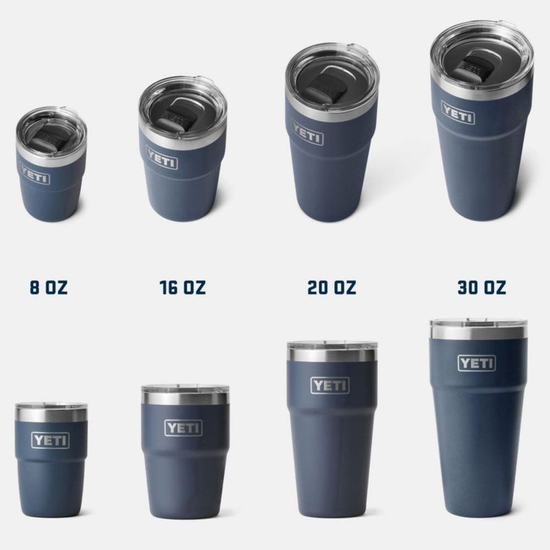 Vaso YETI Rambler 473 ml de acero inoxidable con aislamiento al vacío