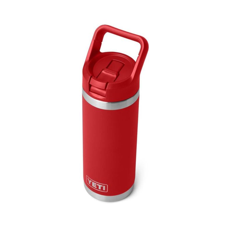 Botella de agua YETI Rambler 530 ml con aislamiento al vacío Rescue Red