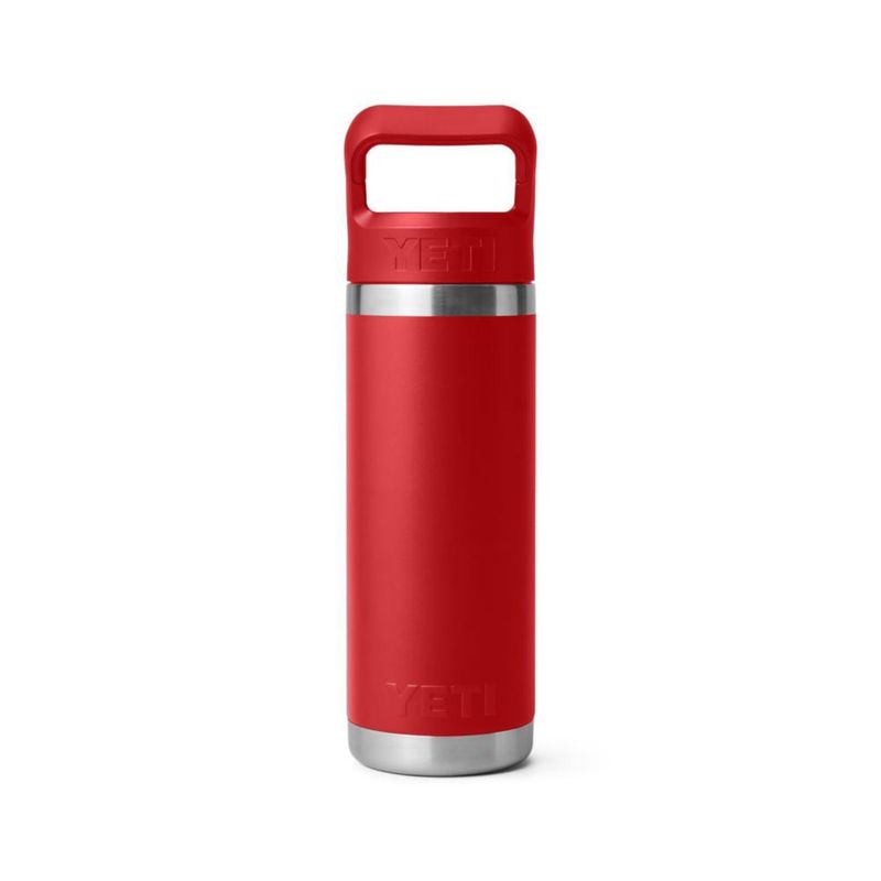Botella de agua YETI Rambler 530 ml con aislamiento al vacío Rescue Red