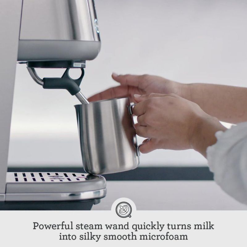Máquina de café espresso Breville Bambino BES450BSS de acero inoxidable