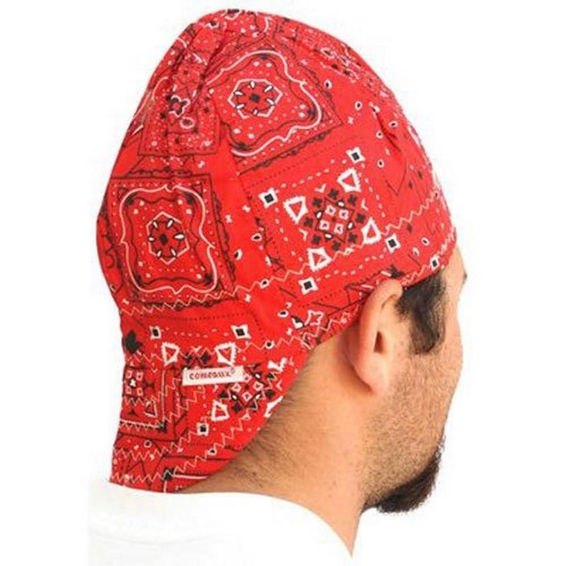 Gorro de soldadura Forney reversible 19 cm talla 7.5 algodón