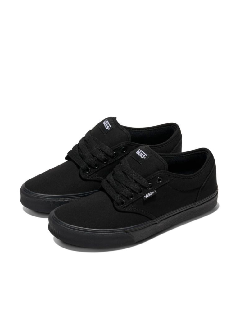 Zapatilla Vans Atwood de lona negra/negra talla 10 US (M)