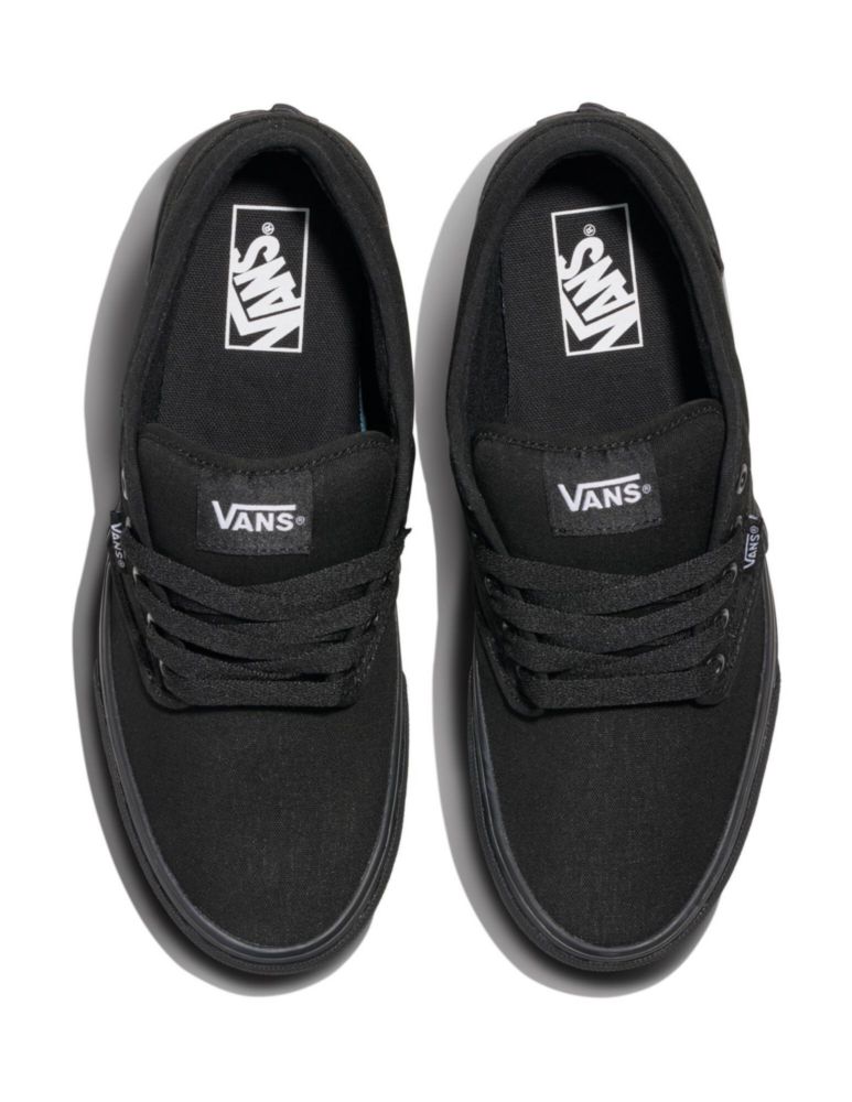 Zapatilla Vans Atwood de lona negra/negra talla 10 US (M)