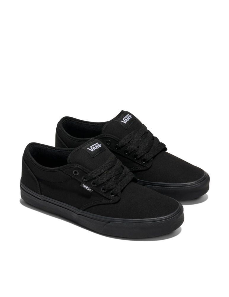 Zapatilla Vans Atwood de lona negra/negra talla 10 US (M)