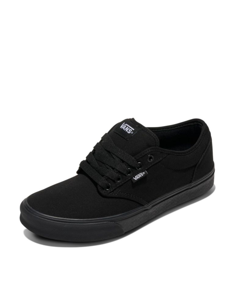 Zapatilla Vans Atwood de lona negra/negra talla 10 US (M)
