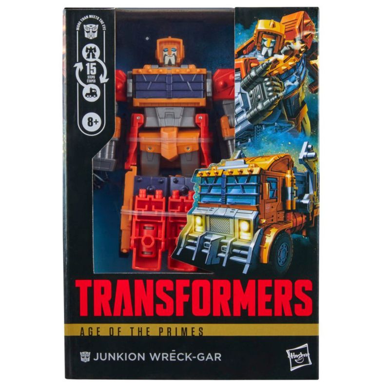 Figura Transformers Junkion Wreck-Gar Clase Voyager de 175 cm