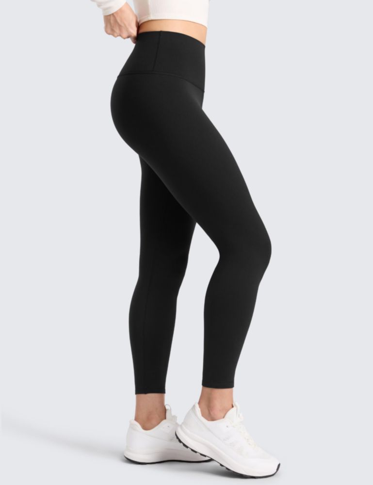 Leggings CRZ YOGA forro polar 64 cm negro talla S