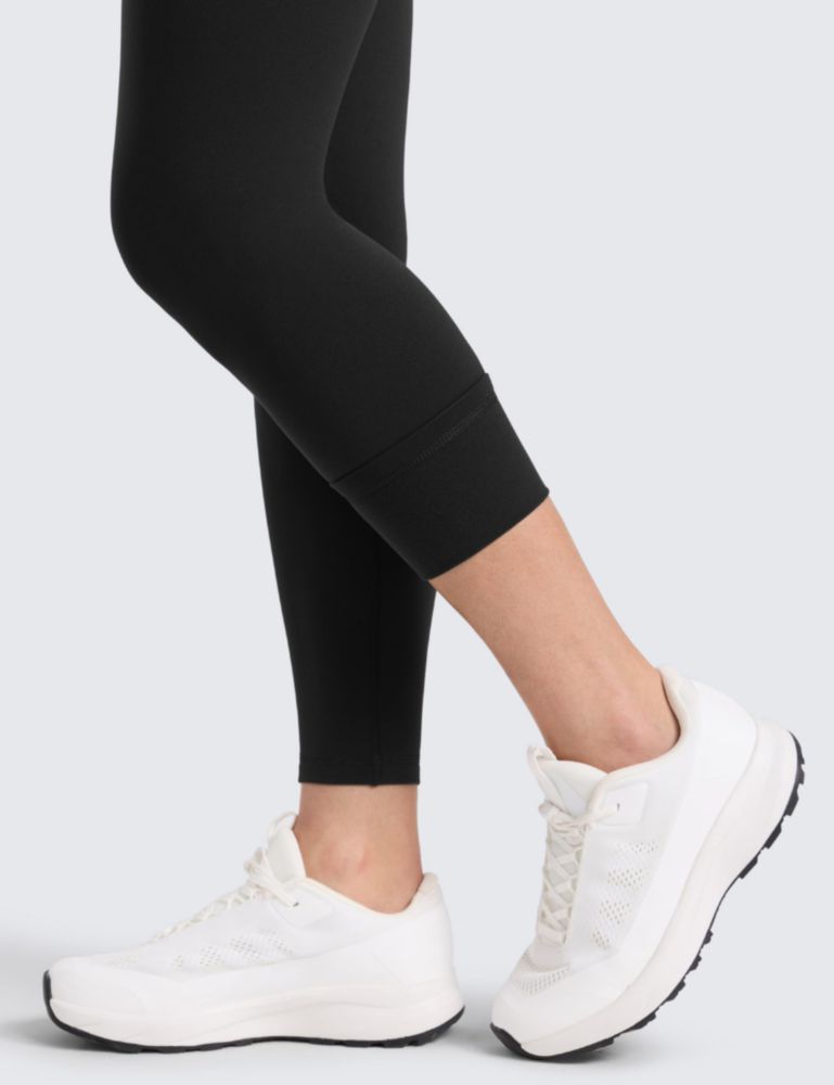 Leggings CRZ YOGA forro polar 64 cm negro talla S