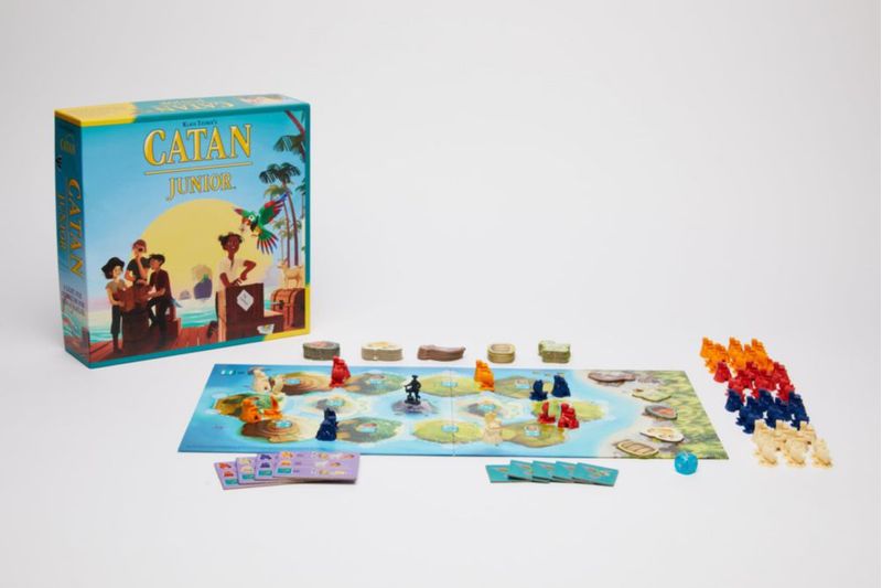 Juego de mesa CATAN Junior Swashbuckling Adventure 6+ Years