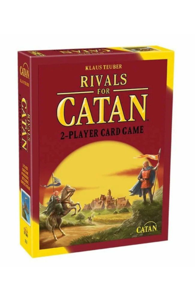Juego de mesa CATAN Rivals for CATAN juego de cartas para 2 jugadores