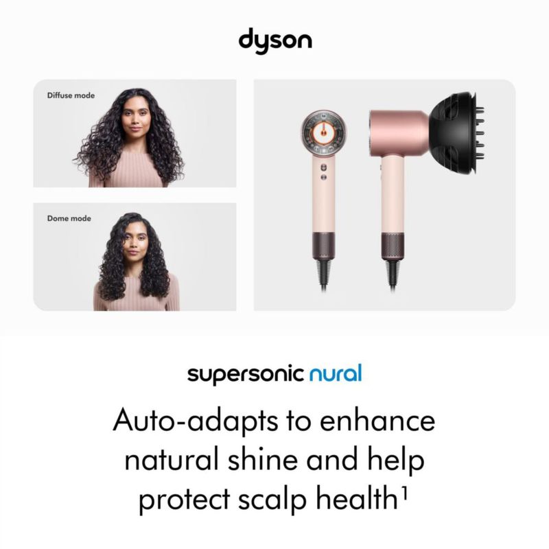 Secador de pelo Dyson Supersonic Nural™ Ceramic Rosa/Rose Gold