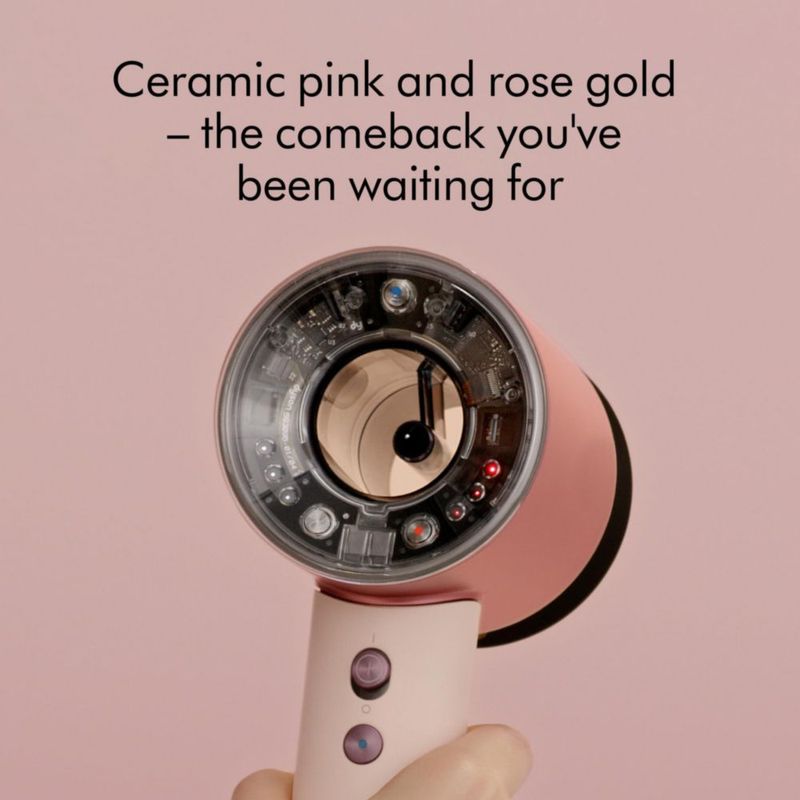 Secador de pelo Dyson Supersonic Nural™ Ceramic Rosa/Rose Gold
