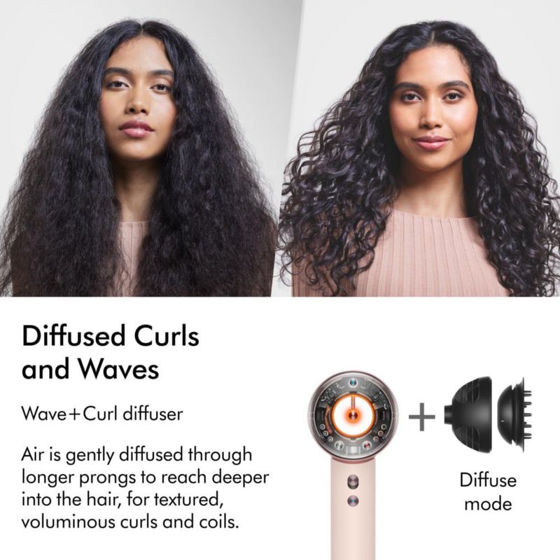 Secador de pelo Dyson Supersonic Nural™ Ceramic Rosa/Rose Gold