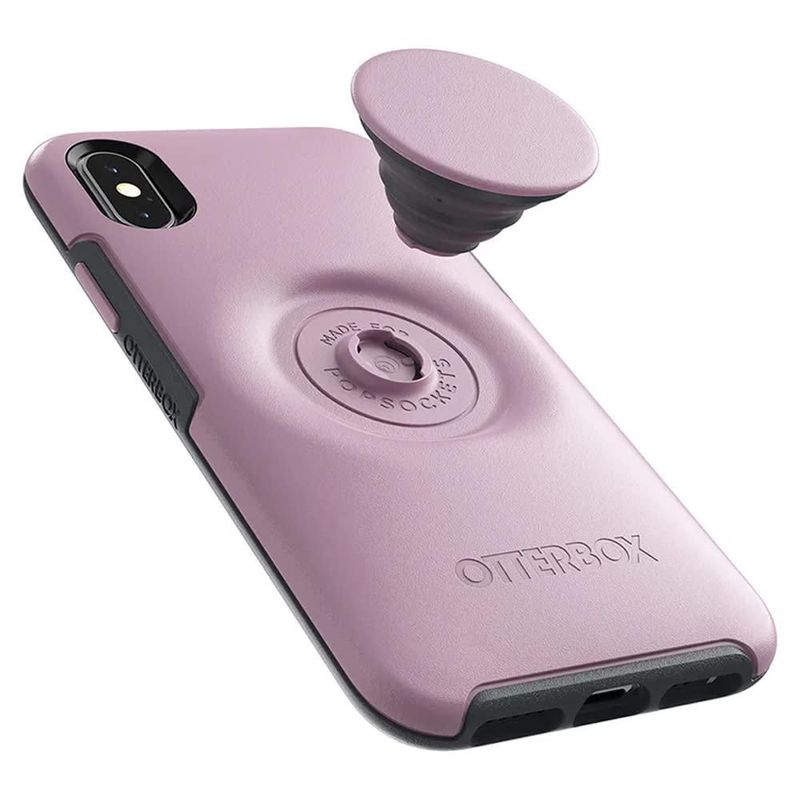 Funda para iPhone Xs OtterBox Otter + POP Symmetry Mauvelous