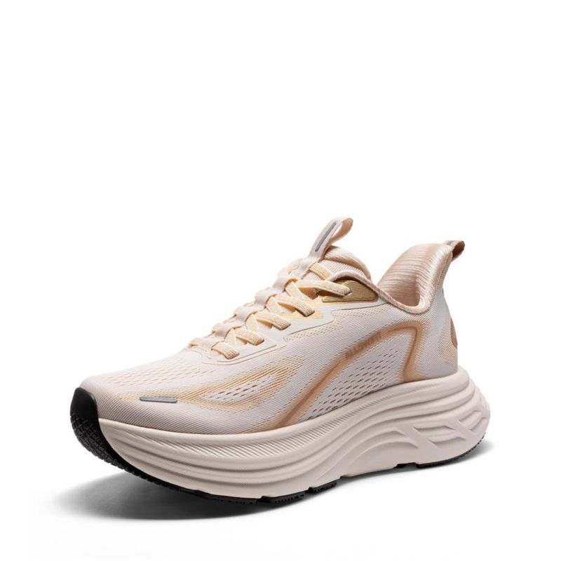 Zapatillas de caminar ALLSWIFIT talla 10 beige sin cordones