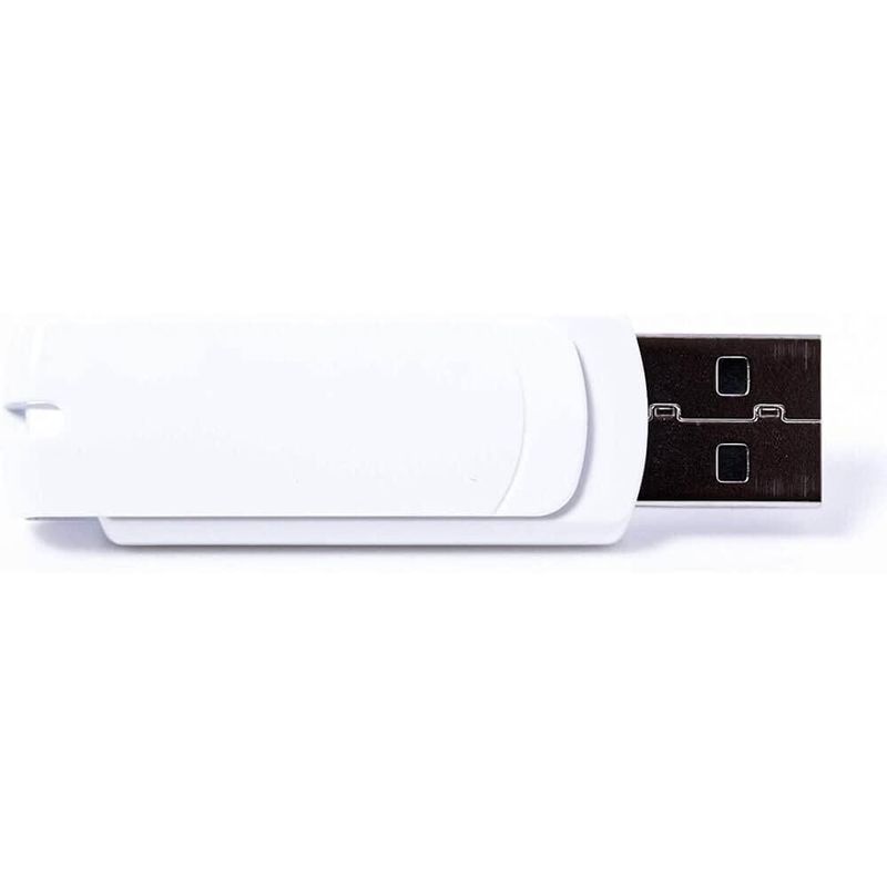 Unidad flash USB Unirex USFW-328S Swing 128 GB blanca USB 3.0