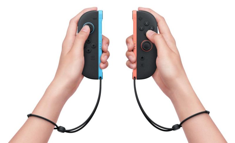 Controlador Nintendo Joy-Con 2 (L)/(R) Azul claro/Rojo claro