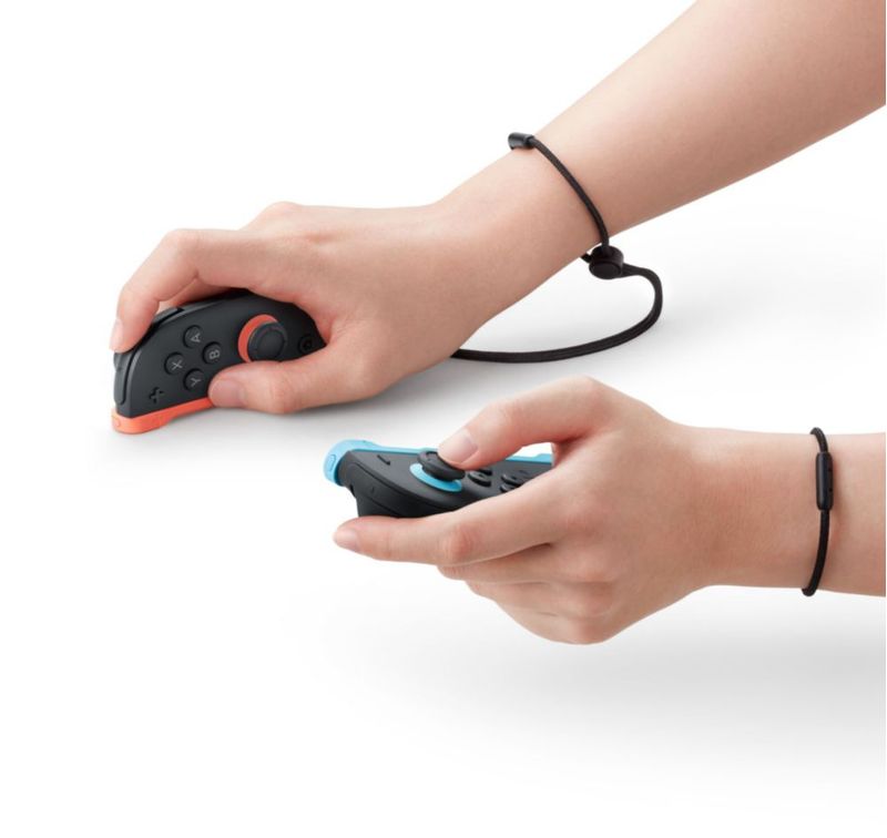 Controlador Nintendo Joy-Con 2 (L)/(R) Azul claro/Rojo claro