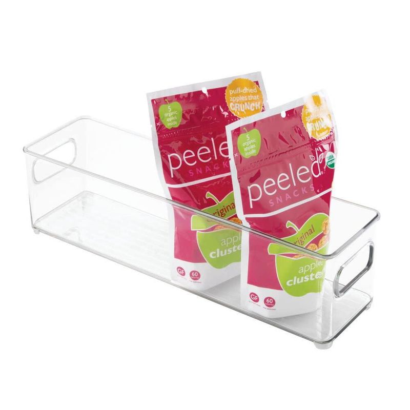 Cubo de almacenamiento para frigorífico iDesign 37 x 10 x 10 cm transparente