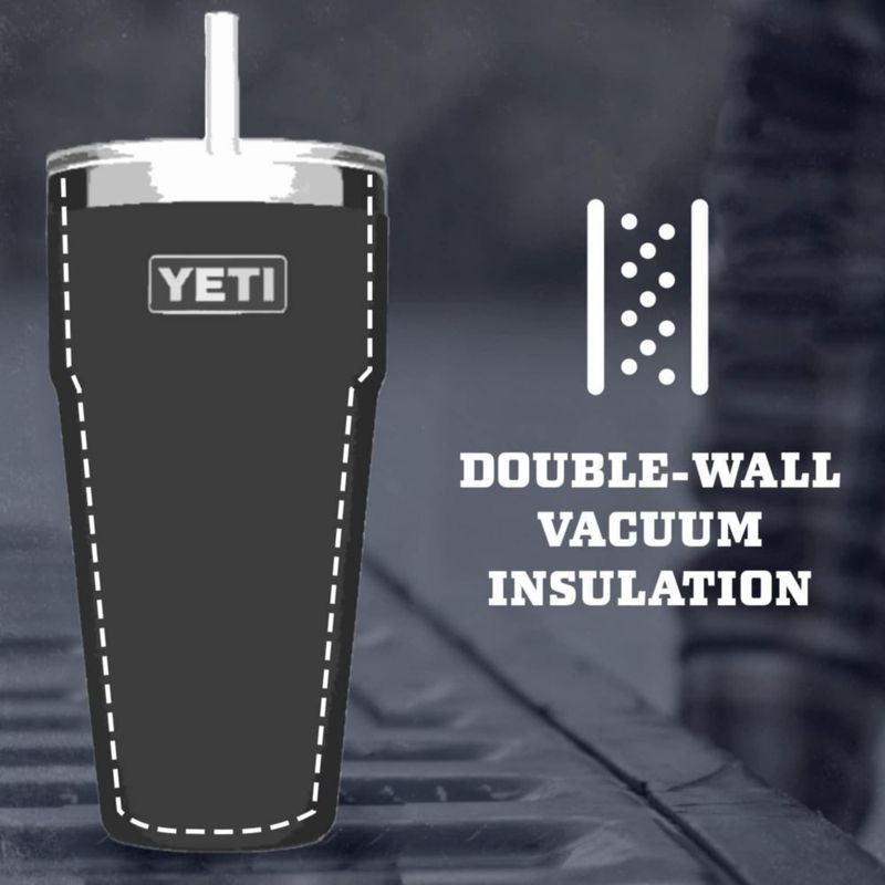 Vaso YETI Rambler 770 ml de acero inoxidable con aislamiento al vacío