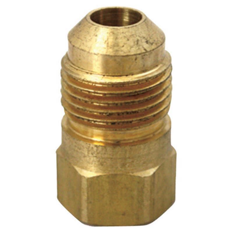 Adaptador de latón HOMEPLUS+ 3/8" Flare X 3/8" FIP