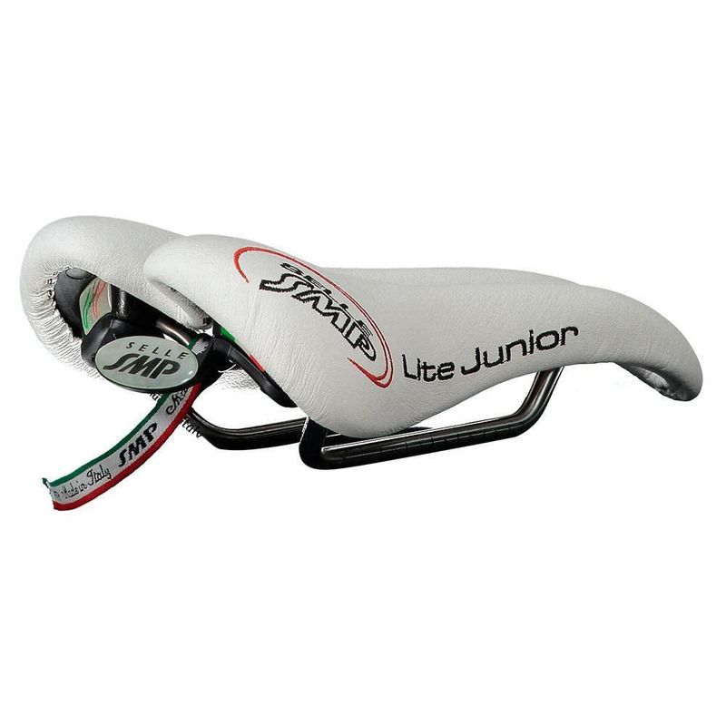 Asiento de bicicleta SMP Lite Junior blanco 23 x 13 cm 225 g