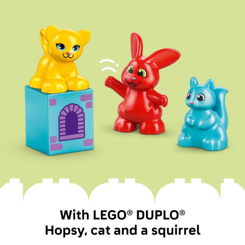 Juguete de construcción LEGO DUPLO Hopsy's Castle Game 10450