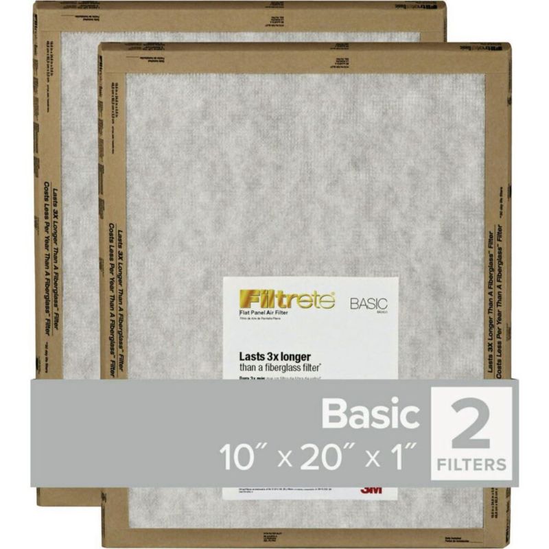 Filtro de aire 3M FPL07-2PK-24 25 x 51 x 3 cm panel plano paquete de 2