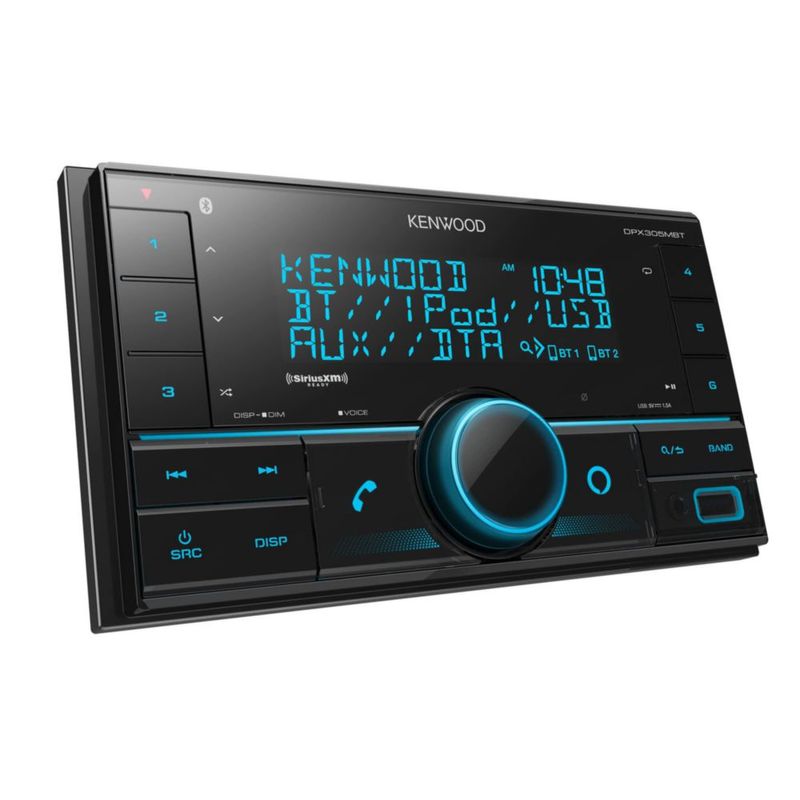 Receptor estéreo para coche Kenwood DPX305MBT Bluetooth de doble DIN