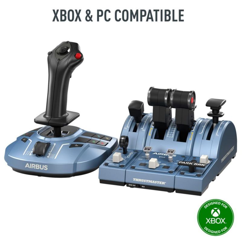 Controlador THRUSTMASTER TCA Captain Pack Xbox — Airbus Ed.