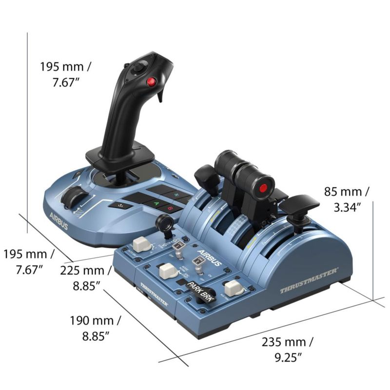 Controlador THRUSTMASTER TCA Captain Pack Xbox — Airbus Ed.
