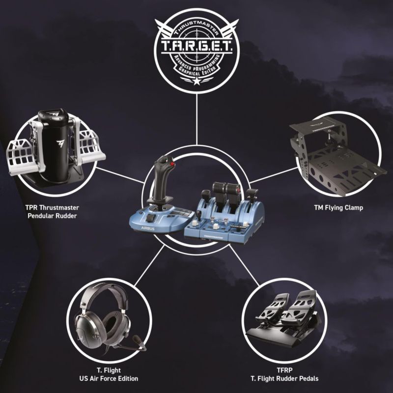Controlador THRUSTMASTER TCA Captain Pack Xbox — Airbus Ed.