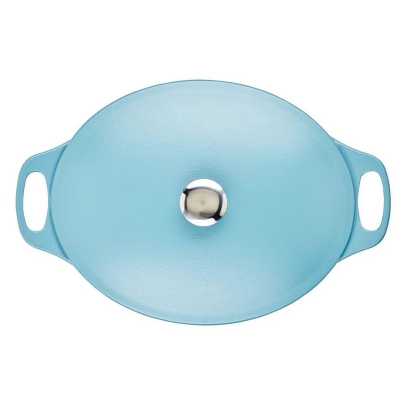 Olla de hierro fundido NITRO Rachael Ray 65 cuartos Azul Agave