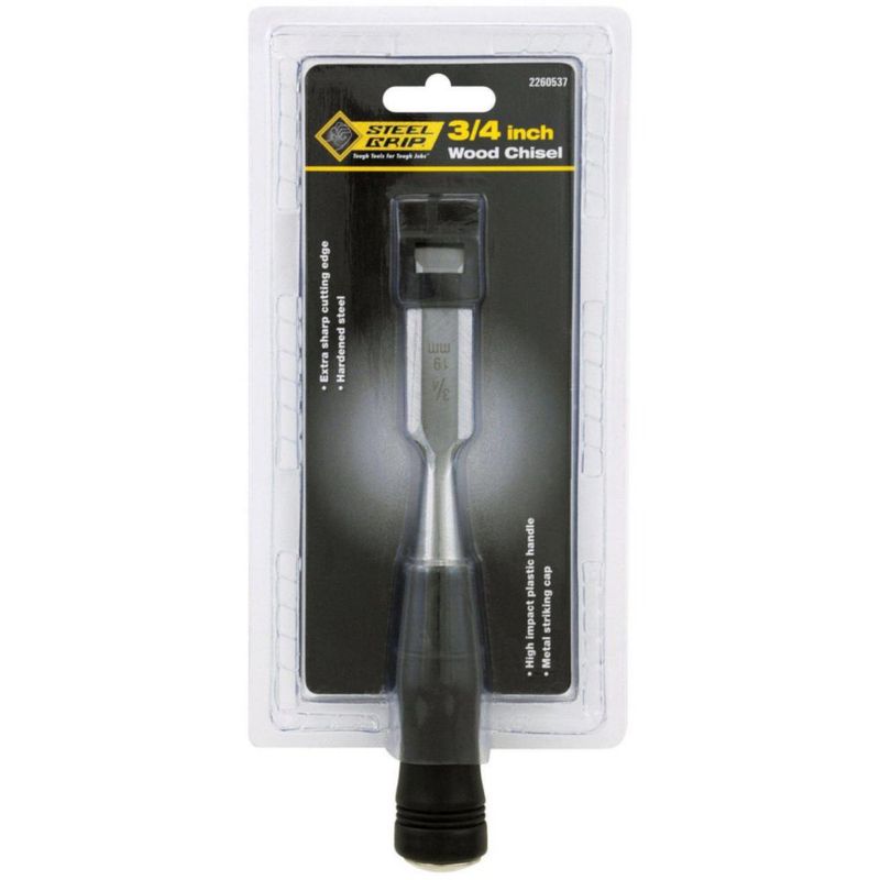 Cincel para madera General Tech Intl Steelgrip con punta de 3/4 pulgadas