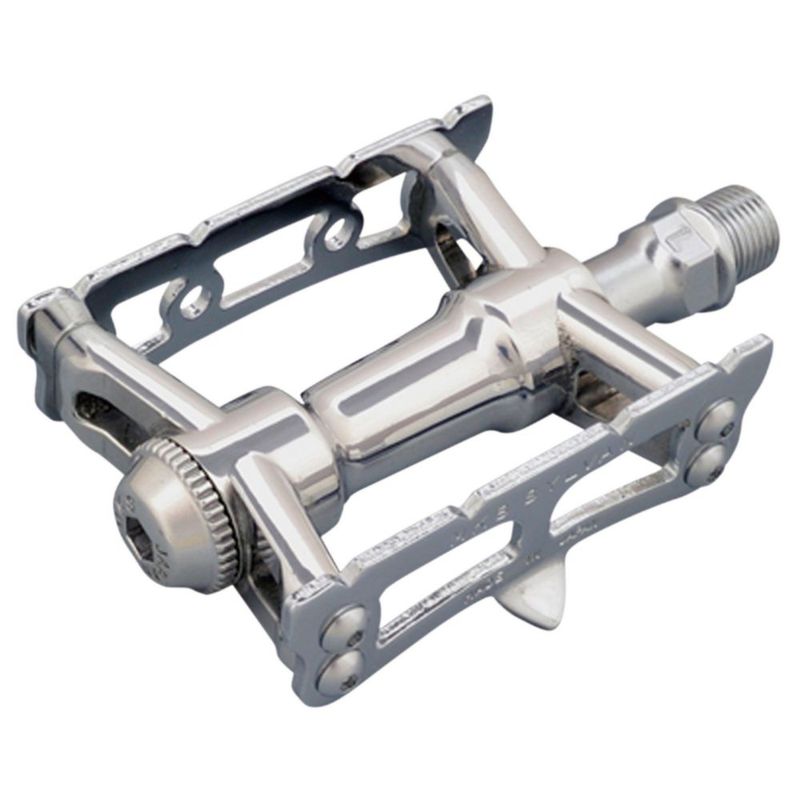 Pedal de bicicleta MKS Silver 80 × 61 mm 318 g (par)