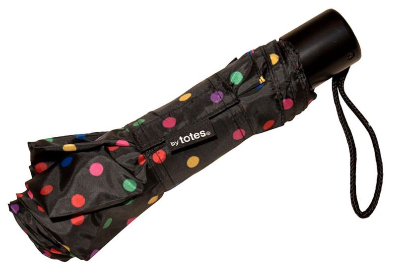 Paraguas plegable totes de 107‑122 cm con funda de nylon