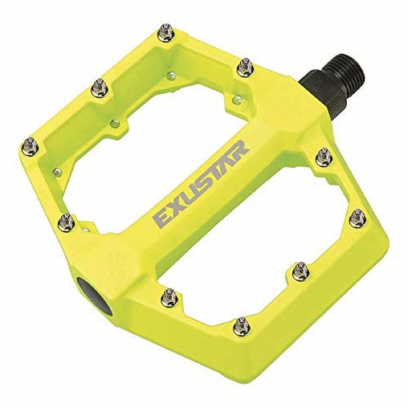 Pedal BMX Exustar 115x108 mm Amarillo 428 g