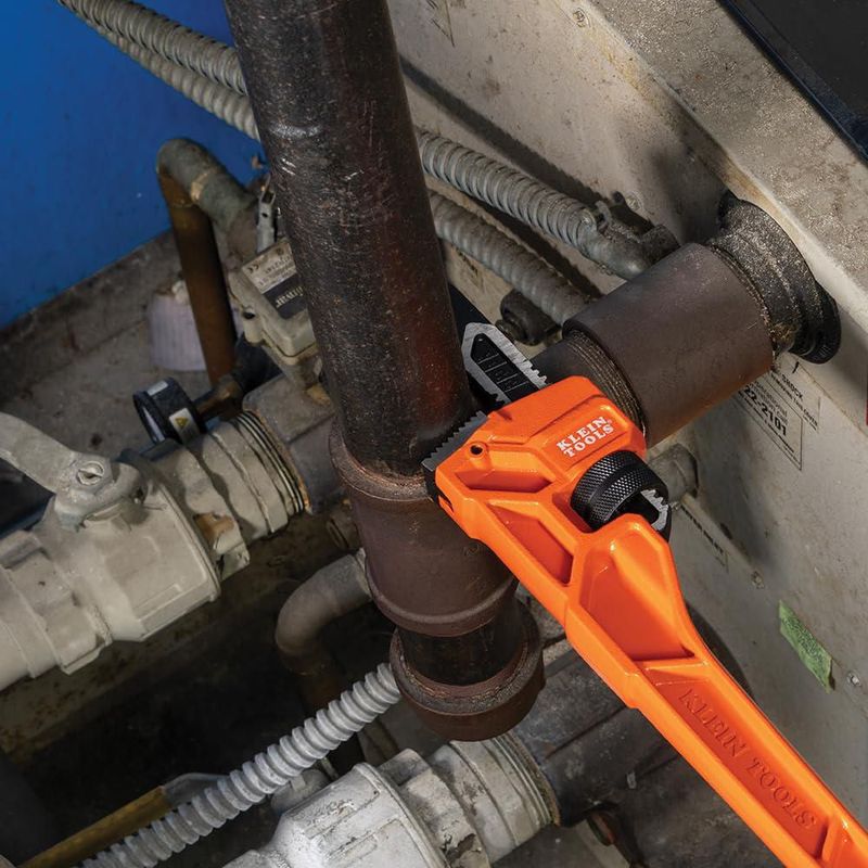 Llave de tubo KLEIN TOOLS 46 cm de hierro fundido