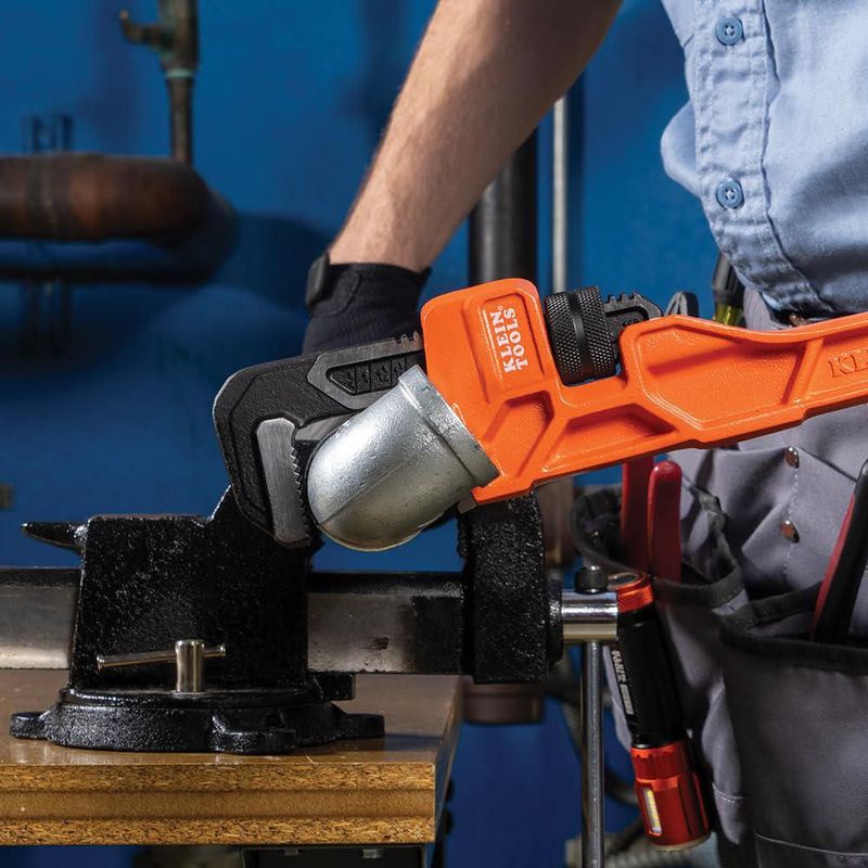 Llave de tubo KLEIN TOOLS 46 cm de hierro fundido