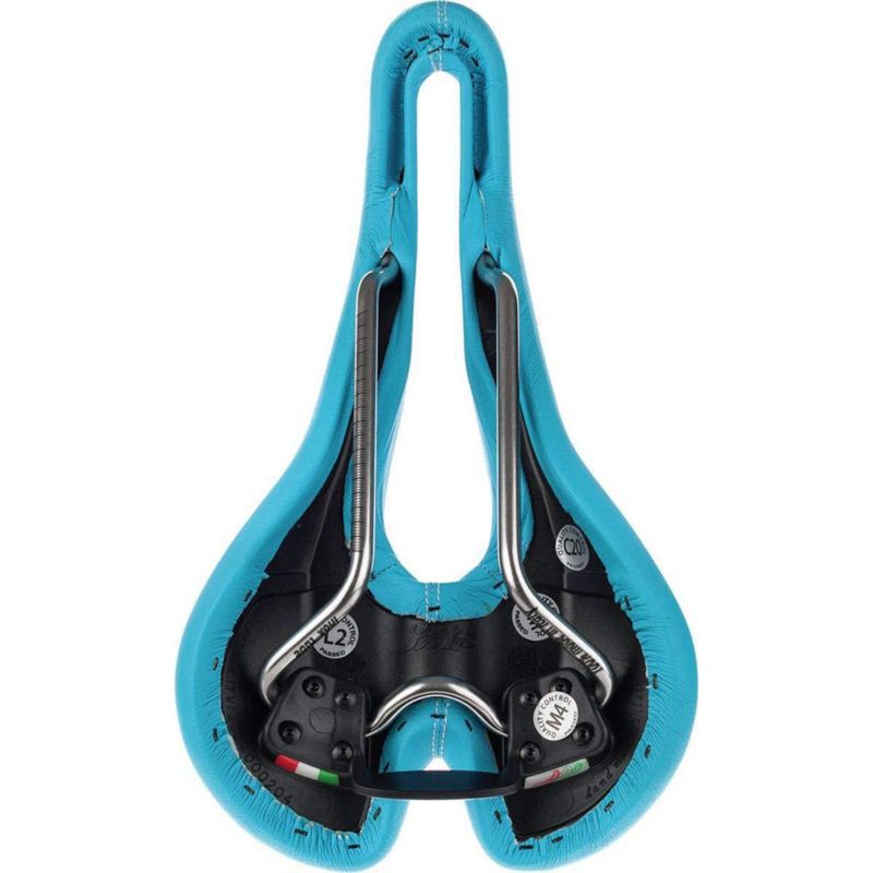 Sillín de bicicleta WIKUS Plus azul claro talla única
