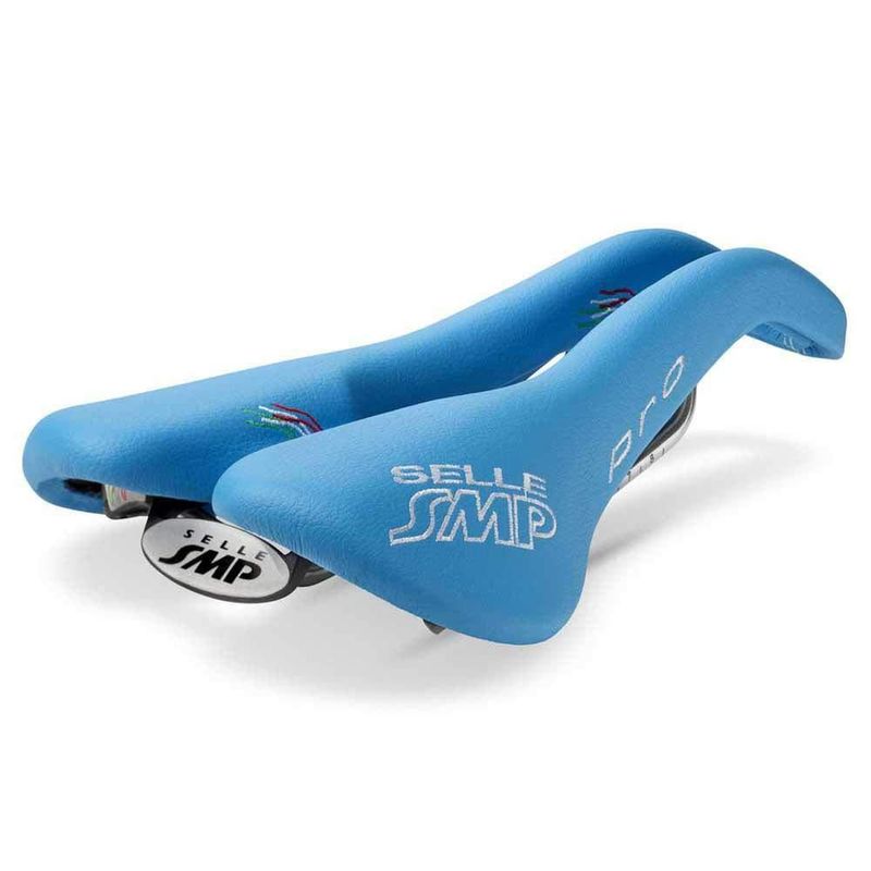 Silla de bicicleta SMP Pro 148 mm azul claro