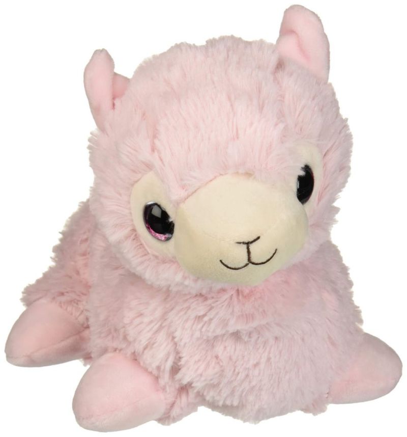 Plush Llama Warmies apta para microondas con aroma a lavanda francesa