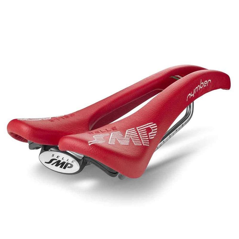 Sillín de bicicleta SMP Nymber rojo 139 mm