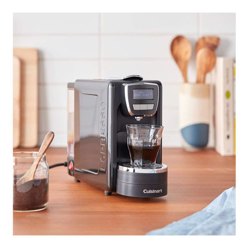 Máquina de espresso Cuisinart EM-15 programable negra
