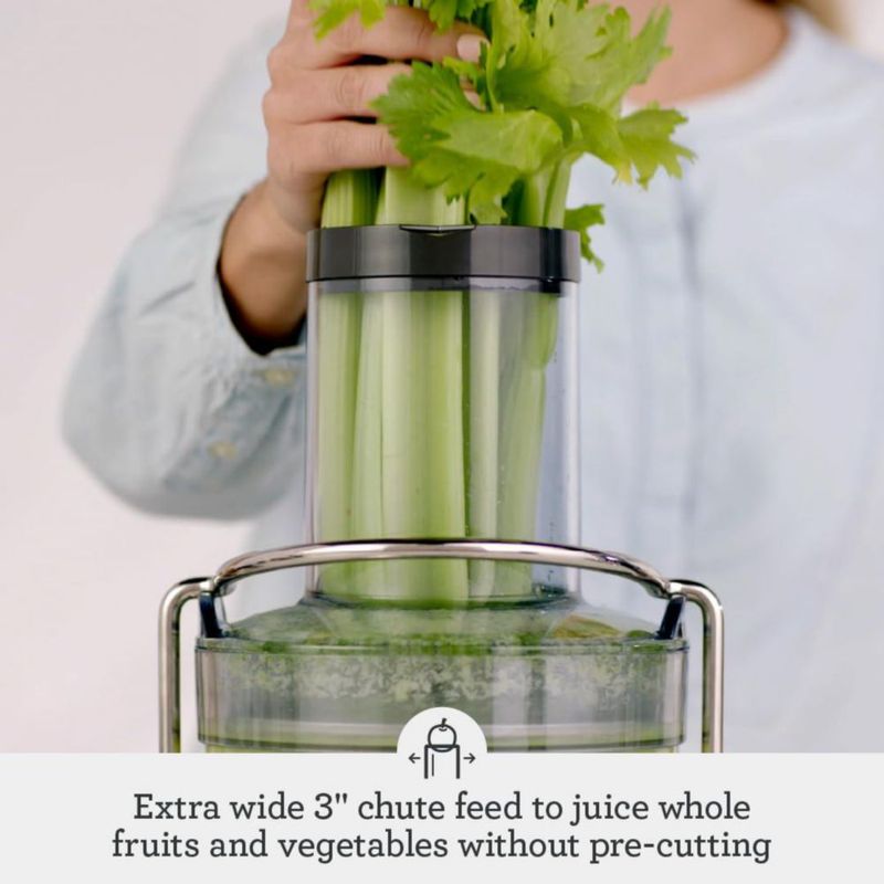 Exprimidor Breville Juice Fountain Cold BJE430SIL 2 velocidades 2 litros