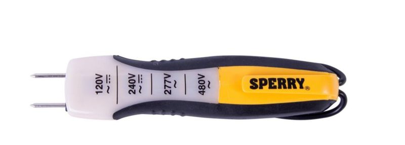 Comprobador de tensión Sperry ET6204 80-480 V AC/DC amarillo